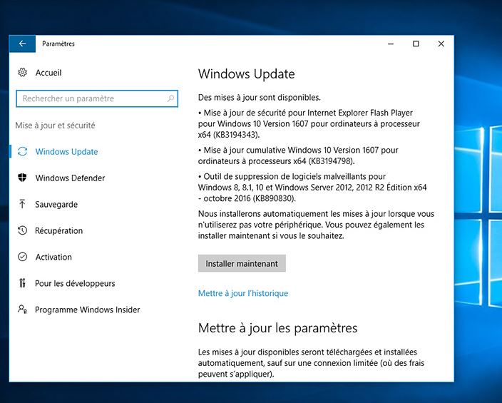 Blog 2sia Informatique -Windows 10 : Microsoft améliore